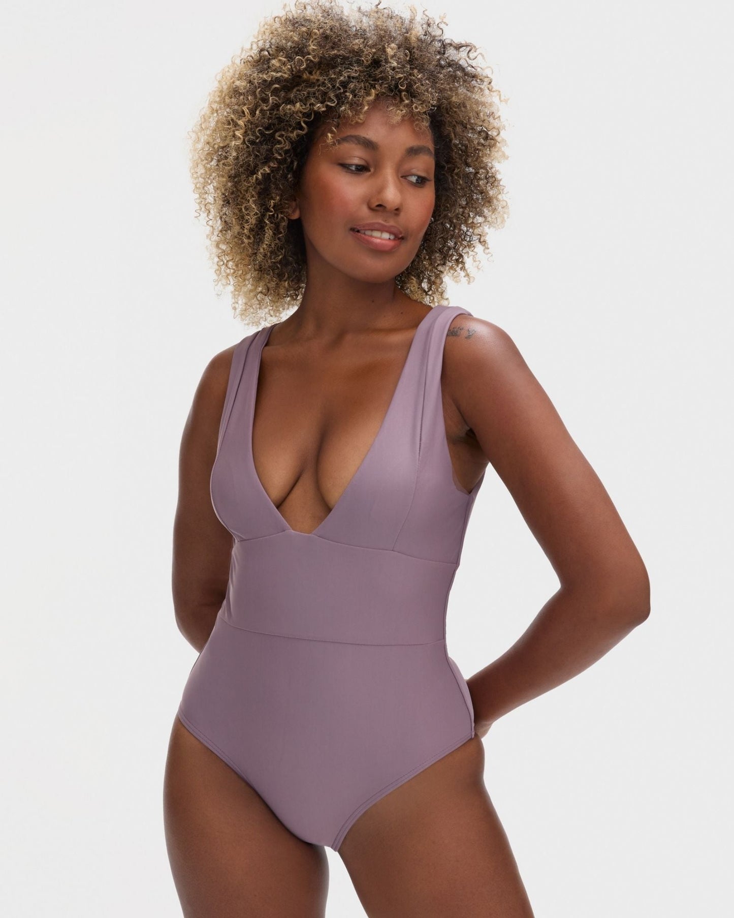 AERA TOP - PEWTER – Muka Swim