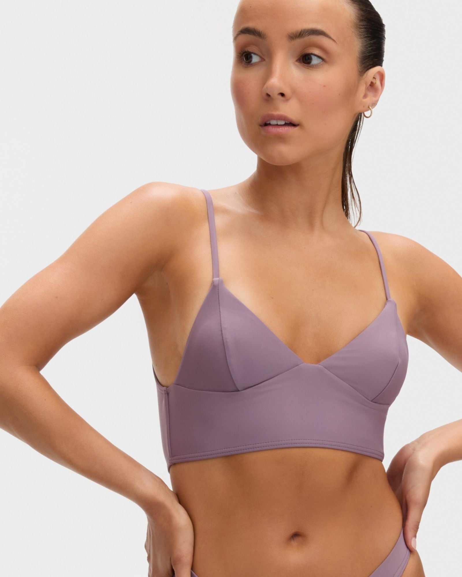 AERA TOP - PEWTER – Muka Swim